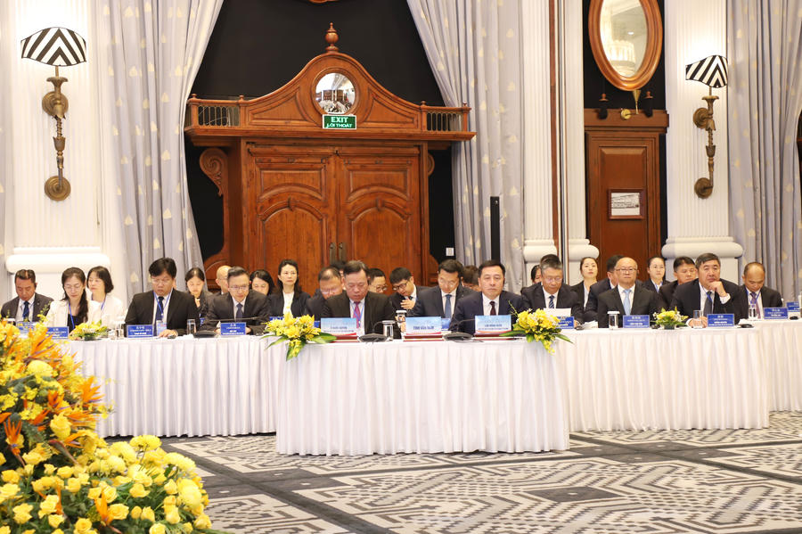 Các đại biểu tỉnh Vân Nam, Trung Quốc. (Ảnh: CTTĐT Lào Cai).