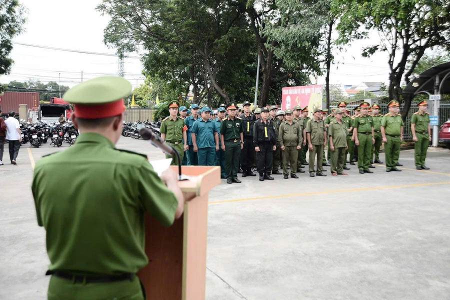 Toàn cảnh buổi lễ.
