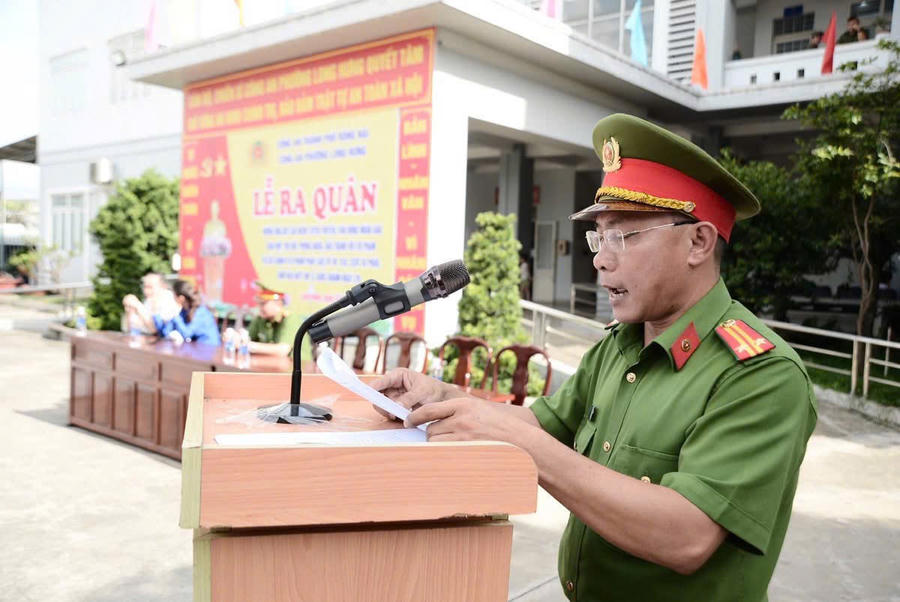Công an phường Long Hưng đã quán triệt mục đích, yêu cầu và những nhiệm vụ trọng tâm của đợt cao điểm.