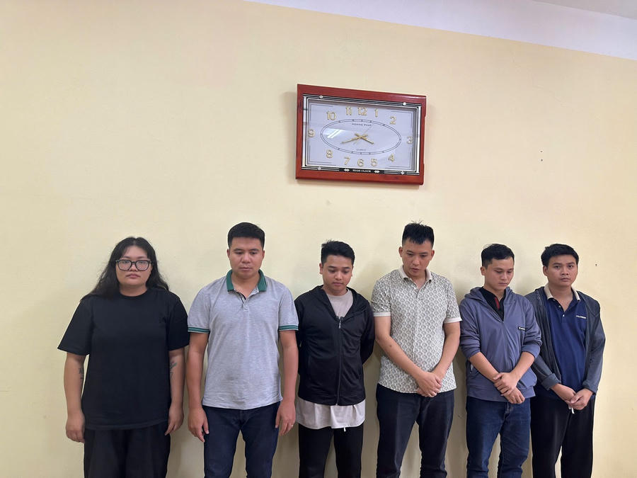 Các đối tượng trong vụ án.