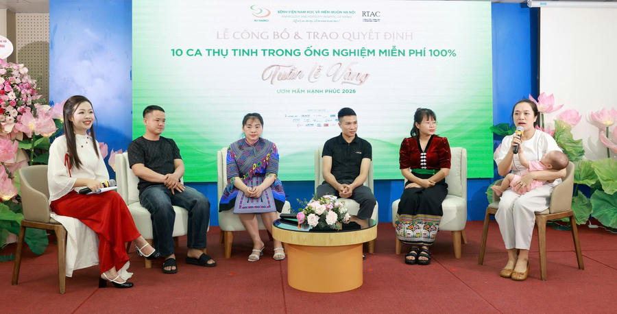 Câu chuyện của gia đình chị Nguyễn Thị Trang - 1 trong 10 gia đình đón con thành công từ gói IVF miễn phí 2019 đã tiếp thêm hy vọng cho các gia đình.