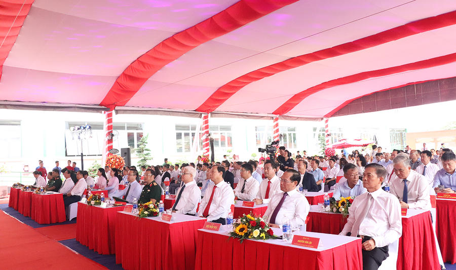 Các đại biểu tham dự buổi lễ. (Ảnh: Cổng TTĐT TP HCM)