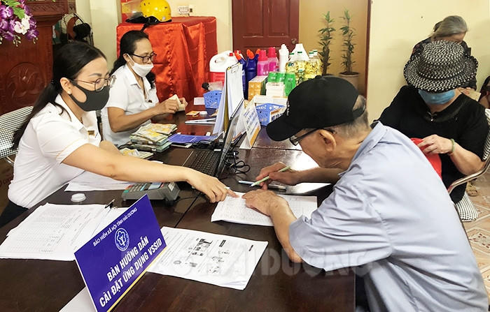 Chi trả lương hưu qua VNeID.