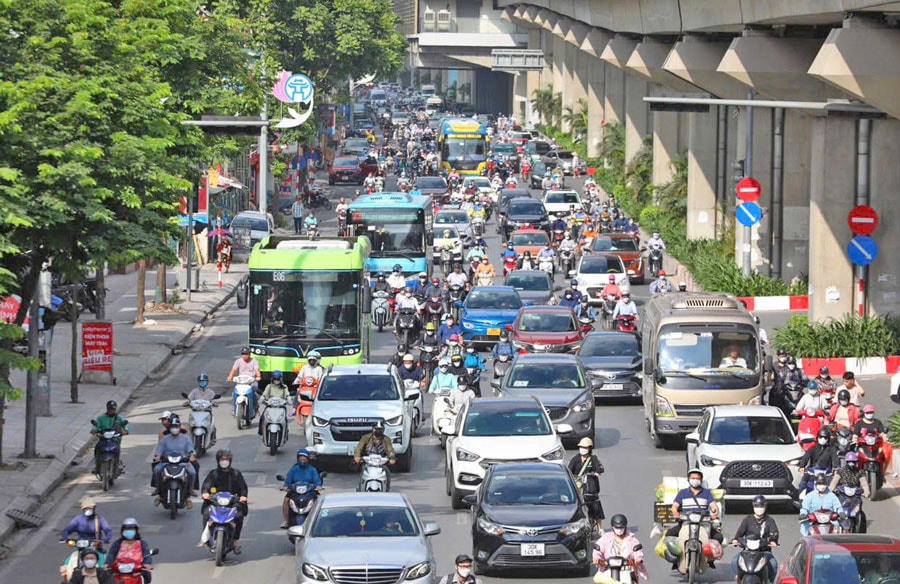 Hà Nội có gần 4.700 trường hợp vi phạm giao thông, phạt tiền hơn 11 tỷ trong Kỳ nghỉ lễ 2/9. (Hình minh hoạ)