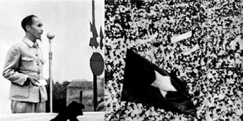 Ngày 2/9/1945, trên Quảng trường Ba Đình lịch sử, Chủ tịch Hồ Chí Minh đọc Tuyên ngôn Độc lập, khai sinh nước Việt Nam Dân chủ Cộng hòa