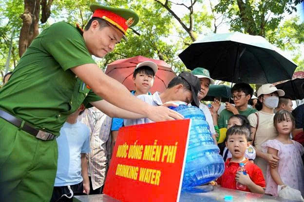 Đây là việc làm thiết thực của Công an phường Ba Đình dịp 2/9.