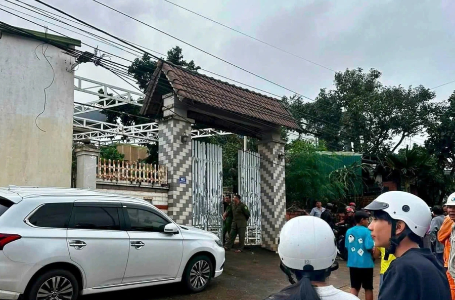 Căn nhà nơi xảy ra vụ án (Ảnh: Quyền Nguyễn).