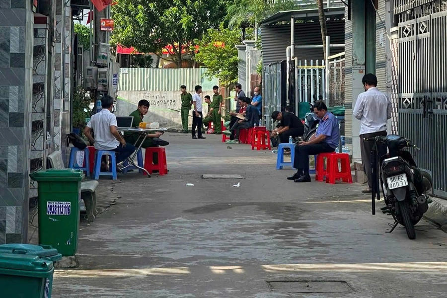 Khu vực xảy ra vụ án mạng ở Đồng Nai (Ảnh: CTV).
