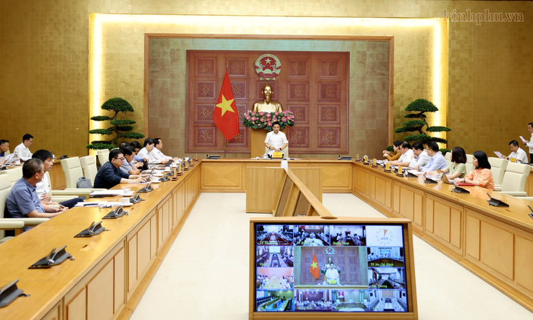 Cuộc họp Ban điều hành giá tại trụ sở Chính phủ. Ảnh baochinhphu.vn