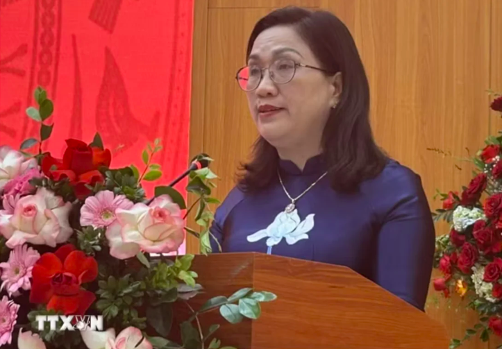 Ban Bí thư bổ nhiệm bà Đinh Thị Mai giữ chức Phó Chủ tịch Viện Hàn lâm Khoa học xã hội Việt Nam. Ảnh TTXVN
