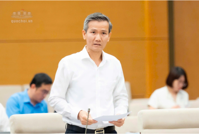 Thứ trưởng Bộ Nội vụ Cao Huy (Ảnh: Quốc hội).