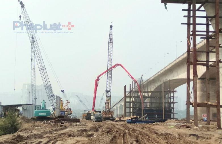 Nhiều công trình hạ tầng trọng điểm đang được đẩy nhanh thi công.