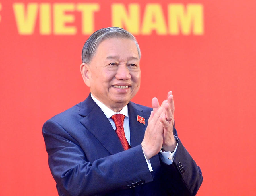 Tổng Bí thư, Chủ tịch nước Tô Lâm. Ảnh: Đinhh Huy.