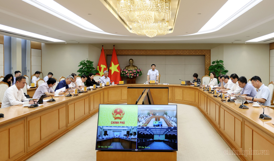 Toàn cảnh phiên họp. Ảnh: VGP