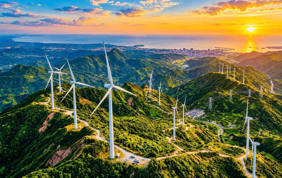 Những cánh quạt gió mở thêm “mạch nguồn” năng lượng sạch cho TP Quảng Ninh.