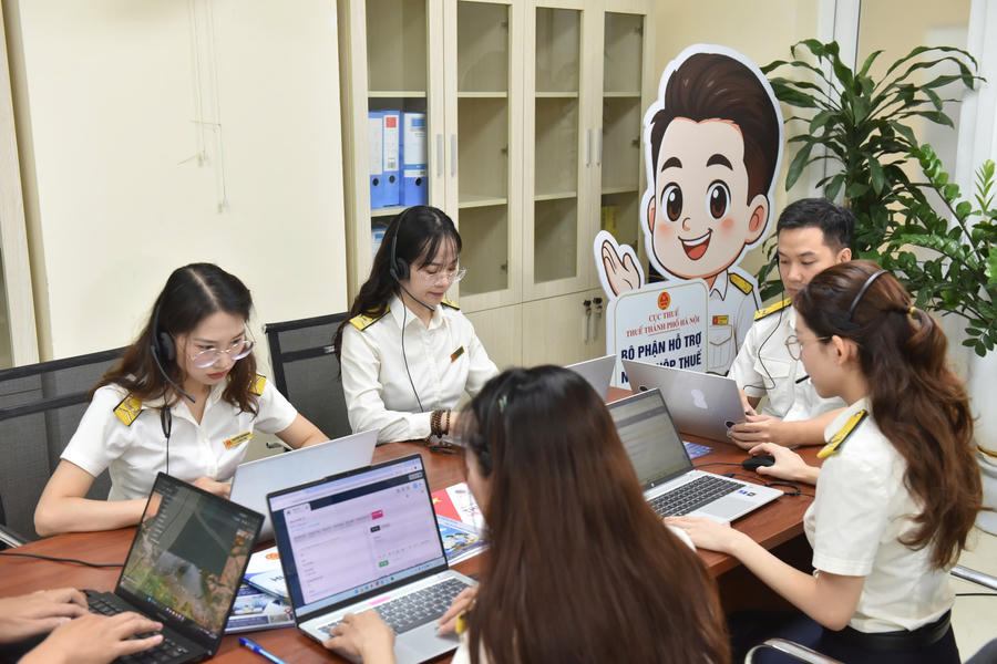 Qua số tổng đài, mỗi yêu cầu của người nộp thuế sẽ được tiếp nhận, theo dõi và kiểm soát cho đến khi hoàn thành.