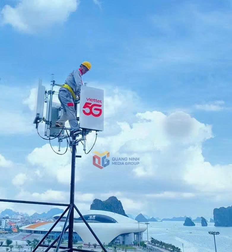 Đến hết năm 2026, vùng phủ sóng 5G trên địa bàn Quảng Ninh sẽ được mở rộng với quy mô tương đương vùng phủ 4G hiện nay.Ảnh: Báo Quảng Ninh Đến hết năm 2026, vùng phủ sóng 5G trên địa bàn Quảng Ninh sẽ được mở rộng với quy mô tương đương vùng phủ 4G hiện nay.Ảnh: Báo Quảng Ninh