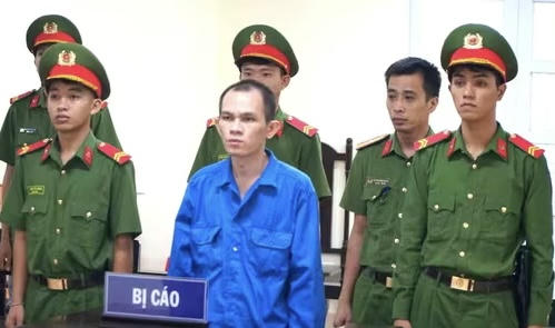 Bị cáo Nguyễn Văn Ty tại phiên tòa.