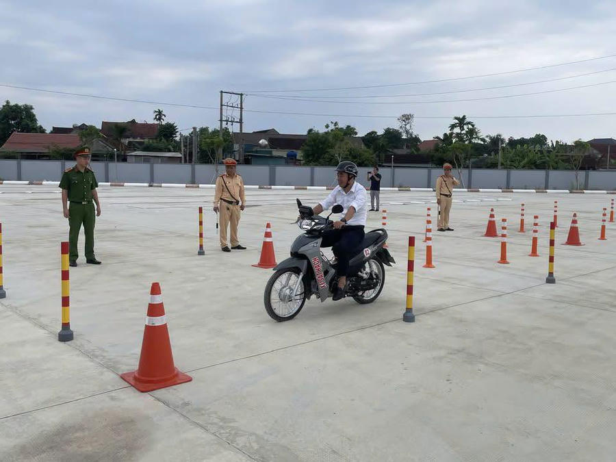 Chiến dịch đào tạo kỹ năng lái xe mô tô, xe gắn máy an toàn.
