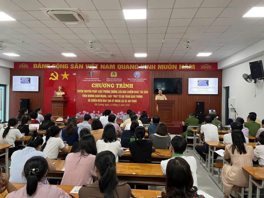 Tập huấn cho các "hạt nhân" lan tỏa văn hóa giao thông.