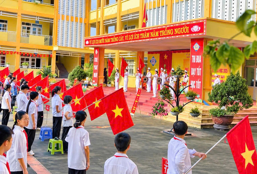 Giờ học được tổ chức theo hướng phát huy tính chủ động, tập trung của học sinh.