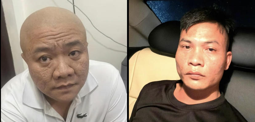 Các đối tượng trong vụ án.