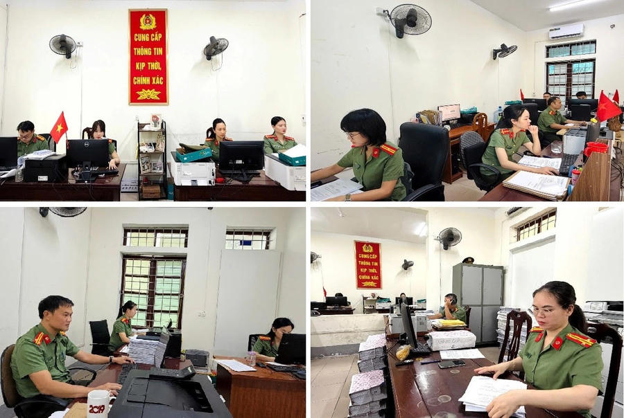 CBCS Phòng Hồ sơ nghiệp vụ tăng cường, tập trung làm sạch dữ liệu, cập nhật dữ liệu LLTP và hiển thị thông tin LLTP trên ứng dụng VneID.