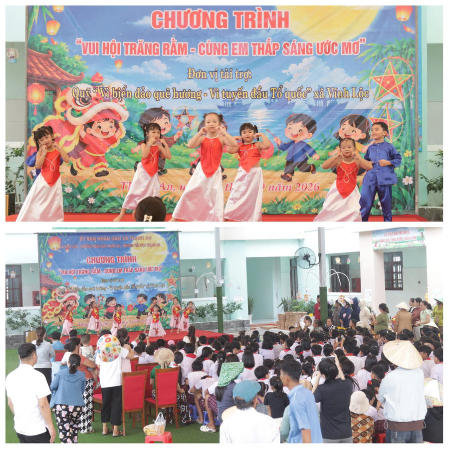 Chương trình mang lại niềm vui, phấn khởi cho các em học sinh và phụ huynh - (Ảnh: Lê Tú)