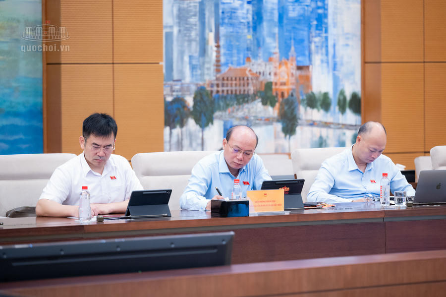 Các đại biểu tham dự phiên giải trình. Ảnh: quochoi.vn