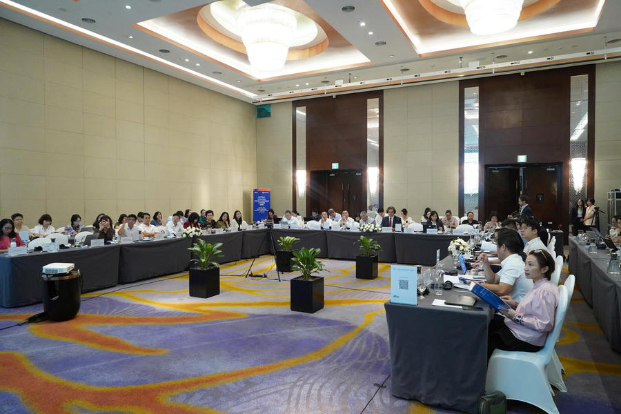 Toàn cảnh Hội thảo quốc tế “Việc làm và an sinh xã hội cho người lao động làm việc trên nền tảng số tại Việt Nam”.
