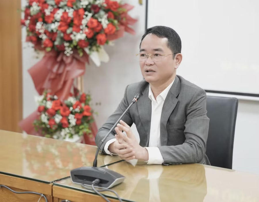 Ông Vũ Hoài Nam, Tổng Biên tập Báo Pháp luật Việt Nam. Ảnh: PLVN.