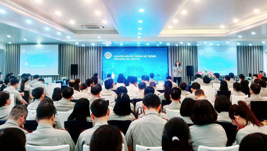 Cục Quản lý Thi hành án dân sự đẩy mạnh chuyển đổi số, siết chặt kỷ luật, tăng cường hướng dẫn nghiệp vụ nhằm nâng cao hiệu quả công tác. (Ảnh minh họa: phobienphapluat.vn)