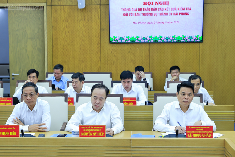 Các đại biểu dự Hội nghị - Ảnh: chinhphu.vn/Nhật Bắc