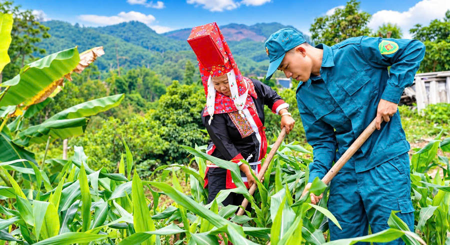 Biết tiếng nói của dân, cán bộ, chiến sĩ thêm gần gũi, sẻ chia và đồng hành cùng bà con trong cuộc sống.
