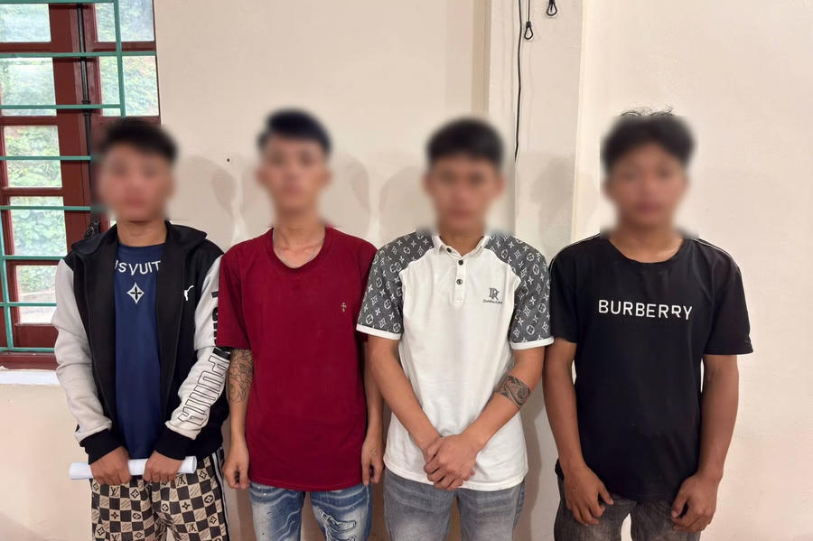 4 trong 7 người có liên quan đến vụ việc.