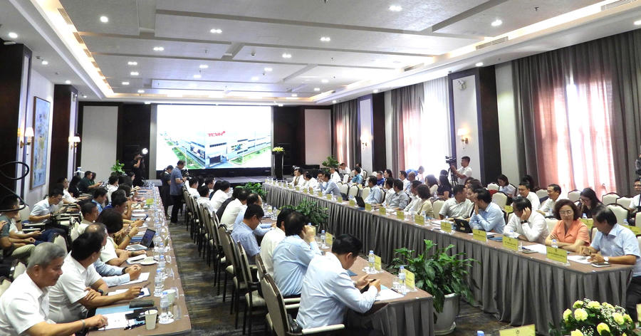 Quang cảnh Diễn đàn Tổng Biên tập lần thứ 8 - năm 2026 với chủ đề “Báo chí Cách mạng Việt Nam - Cơ hội trong không gian phát triển mới”. (Ảnh: Công Hoan)