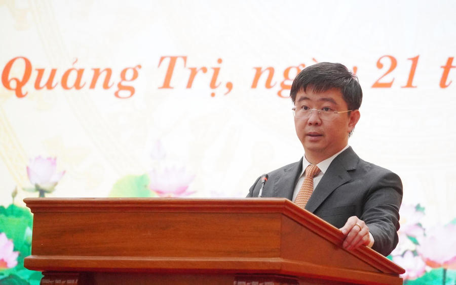 Ông Bùi Hoàng Phương - Tân Chủ tịch UBND tỉnh Quảng Trị.