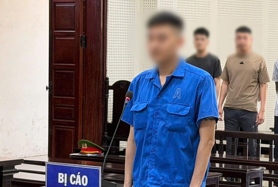 Bị cáo Lê Thái Hà tại tòa (Ảnh: CTV).