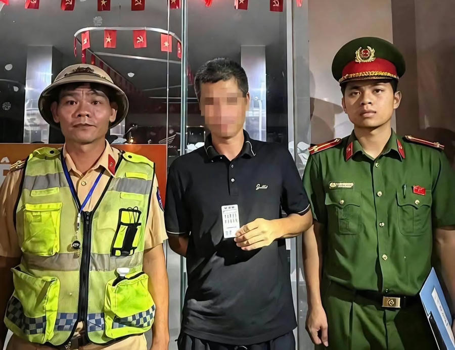 Tài xế H. dương tính với chất ma túy Amphetamine (AMP).