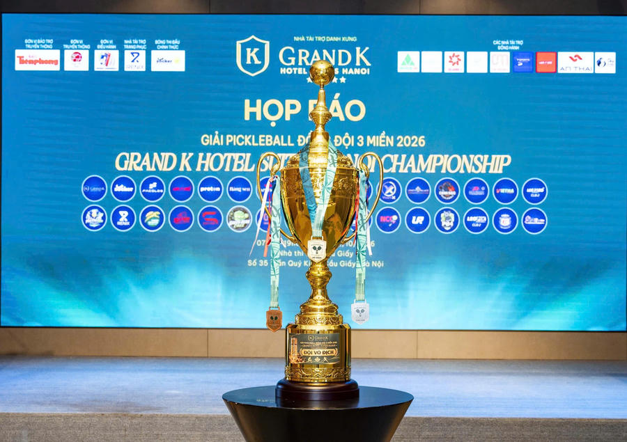 Giải pickleball đồng đội 3 miền quy tụ 32 CLB cùng hơn 400 VĐV tham gia (Ảnh BTC).