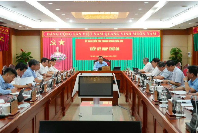 Một phiên họp của Ủy ban Kiểm tra Trung ương - Ảnh: UBKT Trung ương


