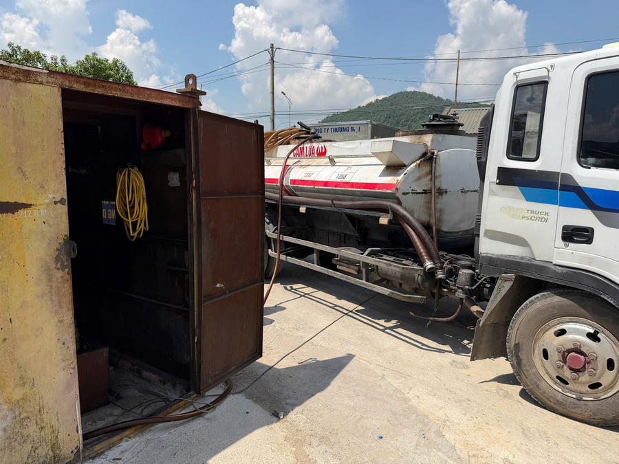 Hiện trường vụ việc. (Ảnh: Công an tỉnh Thanh Hóa)