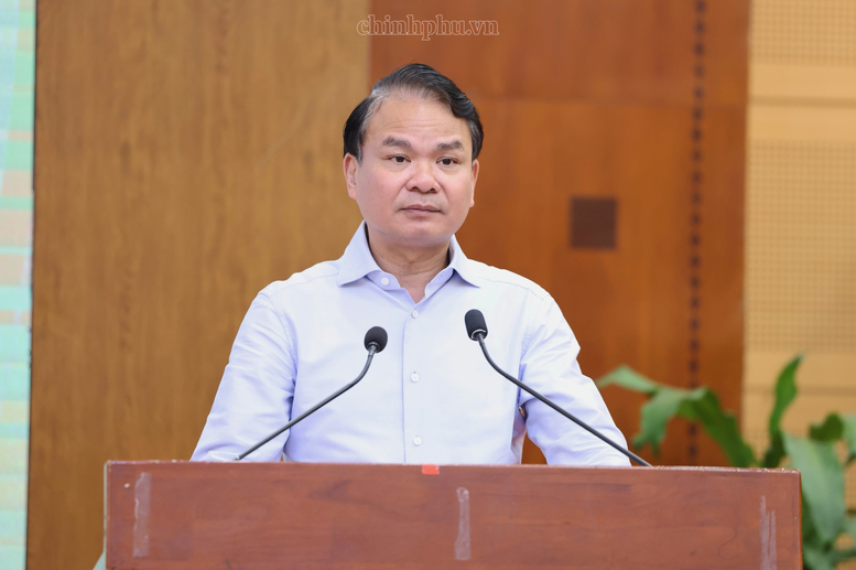 Bộ trưởng, Chủ nhiệm Văn phòng Chính phủ Đặng Xuân Phong, Người phát ngôn của Chính phủ - Ảnh: chinhphu.vn/Nhật Bắc