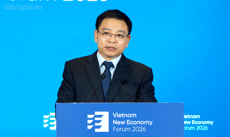 Phó Thủ tướng Nguyễn Văn Thắng cho biết kinh tế Việt Nam tiếp tục duy trì đà tăng trưởng cao trong bối cảnh kinh tế thế giới diễn biến nhanh, phức tạp và khó lường - Ảnh chinhphu.vn/Đức Tuân