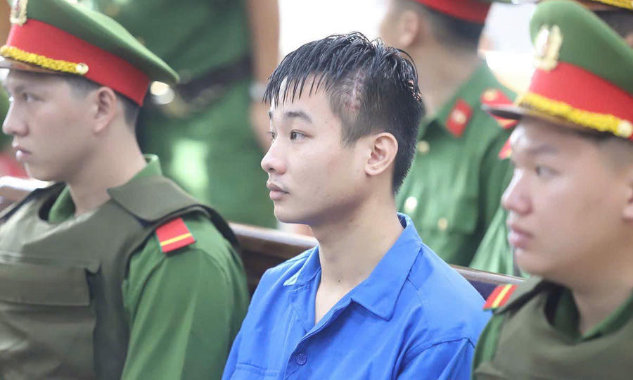 Bị cáo tại toà.