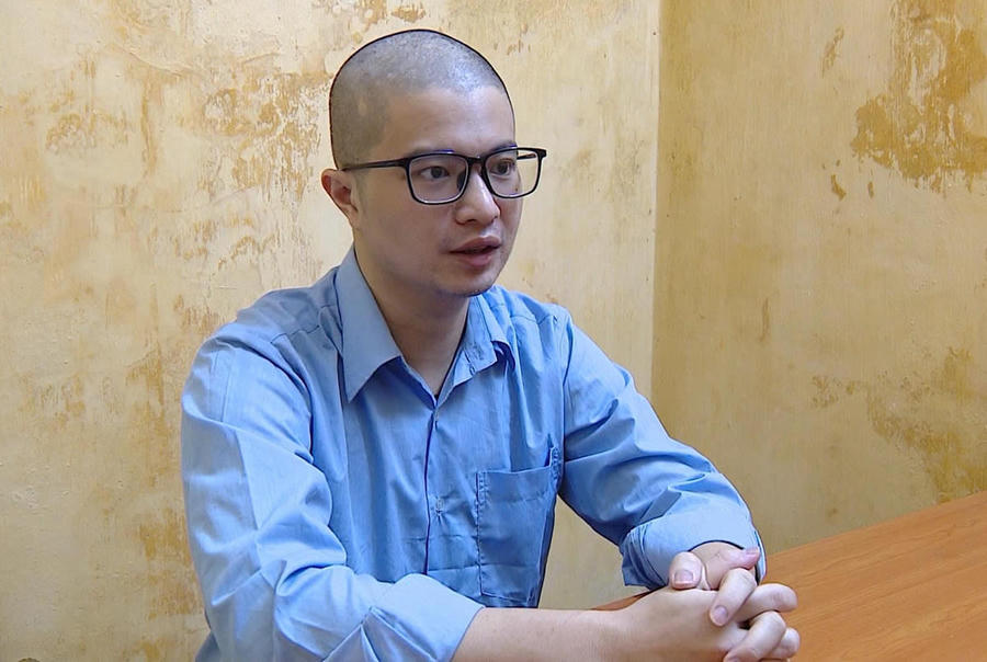 Bị can Phó Đức Nam.