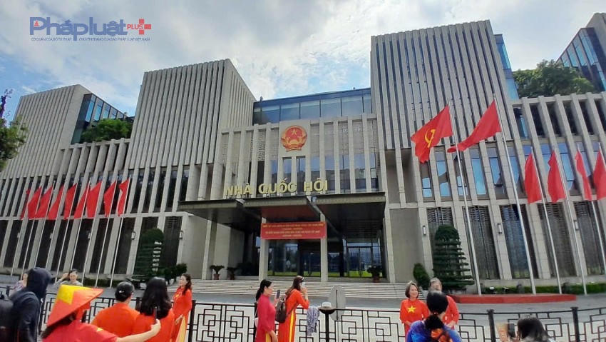 Hoạt động hưởng ứng Ngày Pháp luật nước Cộng hòa xã hội chủ nghĩa Việt Nam năm 2026 được tổ chức nhằm tôn vinh Hiến pháp, pháp luật, kỷ niệm 80 năm Quốc hội thông qua Hiến pháp năm 1946. (Ảnh: Như Trường).