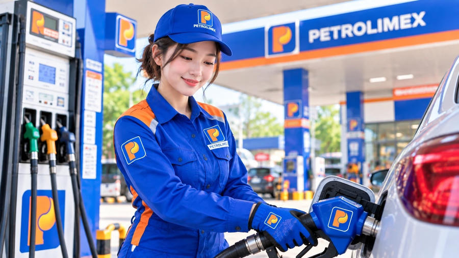 Giá xăng E10RON95-III tăng 1.070 đồng/lít, giá dầu quay đầu giảm. Hình ảnh minh họa (Thiết kế bởi AI)