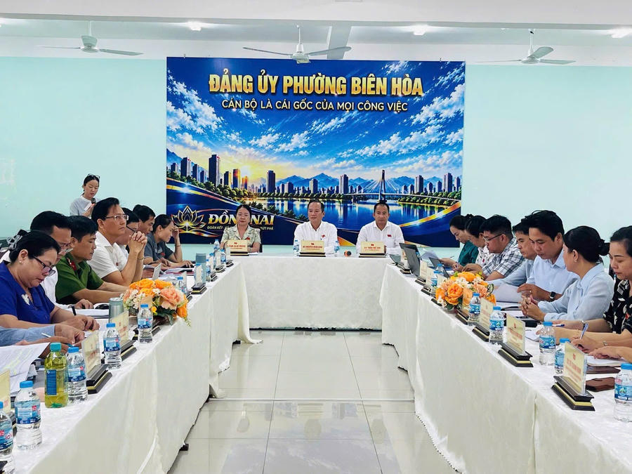 Toàn cảnh hội nghi. Ảnh: Cổng TTĐT Phường BH