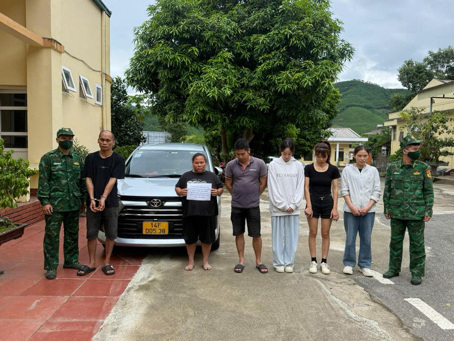  Lực lượng Đồn Biên phòng cửa khẩu Hoành Mô phát hiện, bắt giữ nhóm người nhập cảnh trái phép từ Trung Quốc vào Việt Nam cùng phương tiện liên quan.